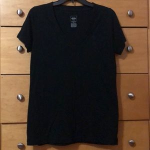 Mossimo Black V Neck